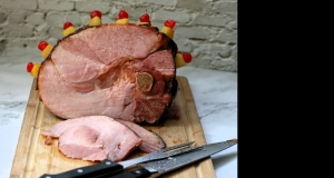 Baked Ham with Sweet Glaze
