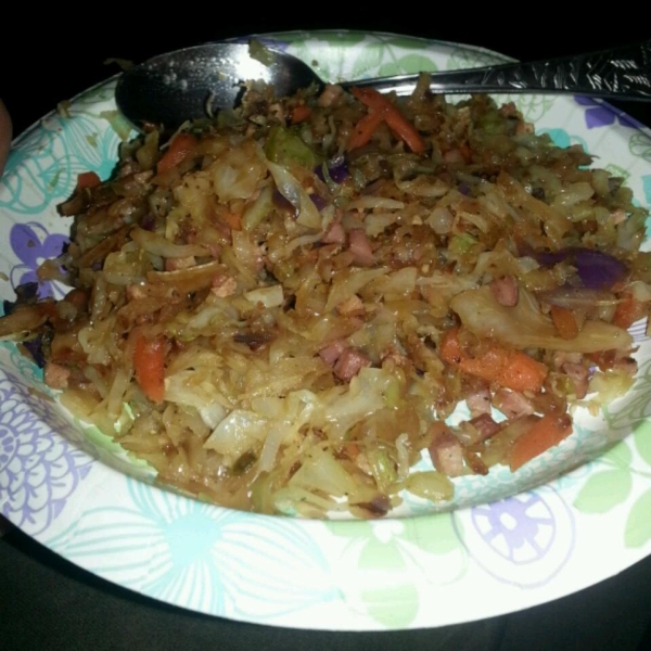 Pancetta Fried Cabbage