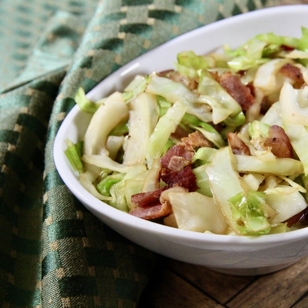 Pancetta Fried Cabbage