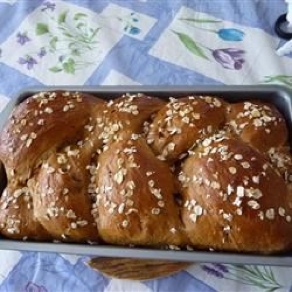 Oatmeal Molasses Bread