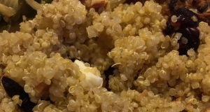 Quinoa with Feta, Walnuts, and Dried Cranberries