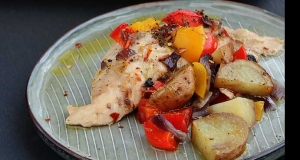 Fresh Apricot-Honey Sponge Cake (Russian Style)