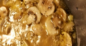 Mushrooms in White Wine Sauce