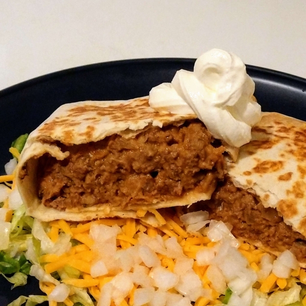 Impossible Baked Chimichangas