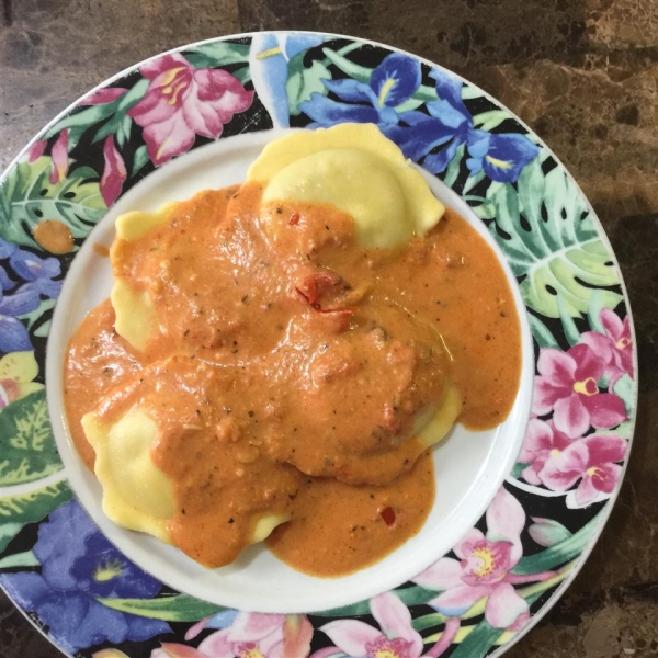 Penne with Pink Vodka Sauce