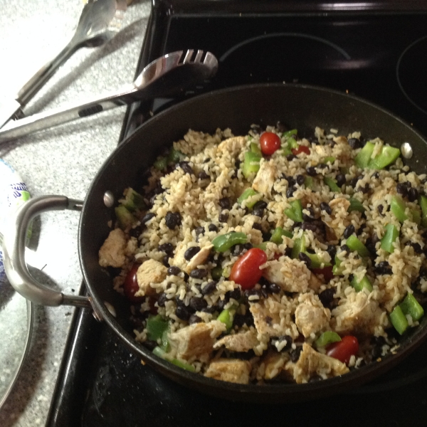 Texan Chicken and Rice Casserole