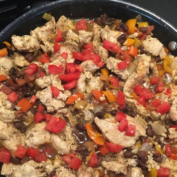 Texan Chicken and Rice Casserole