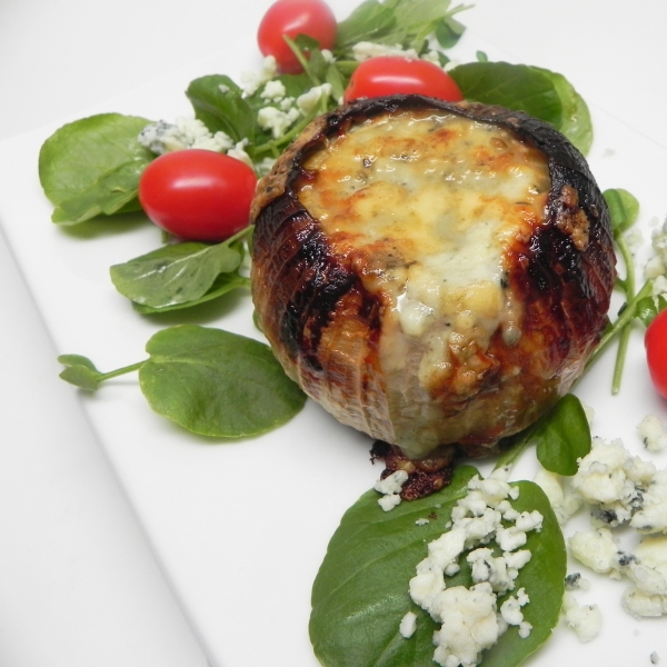 Grilled Blue Cheese Stuffed Onions