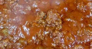 Slow Cooker Ground Beef Barbecue