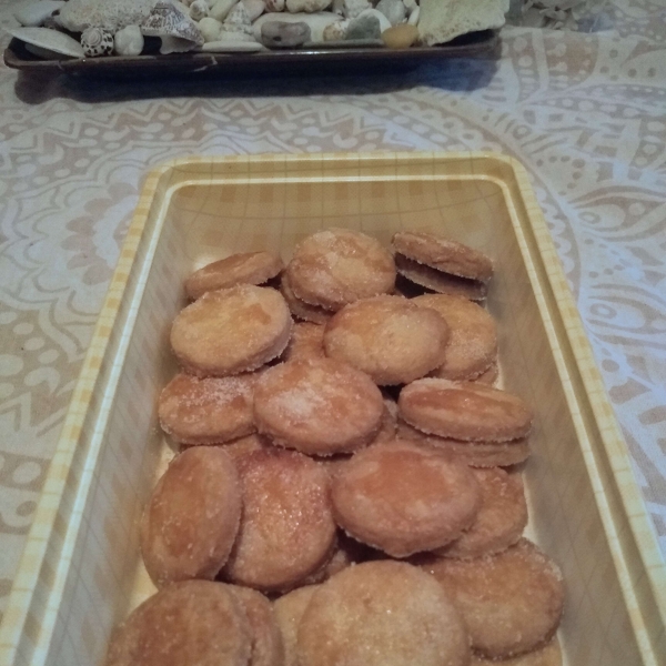 Almond Shortbread Cookies