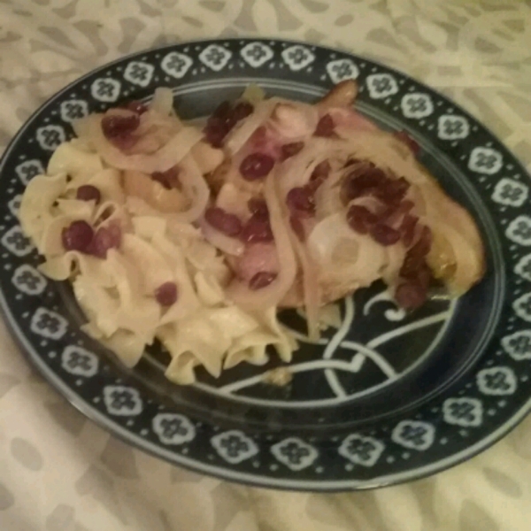 Apple Bacon Baked Chicken