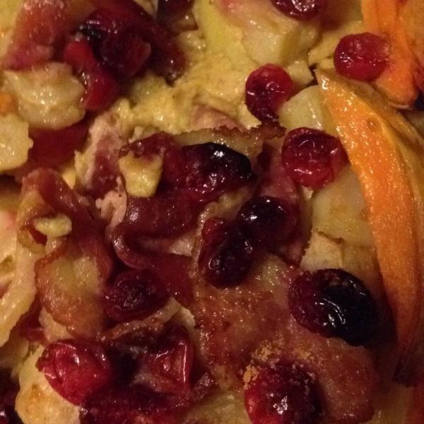 Apple Bacon Baked Chicken