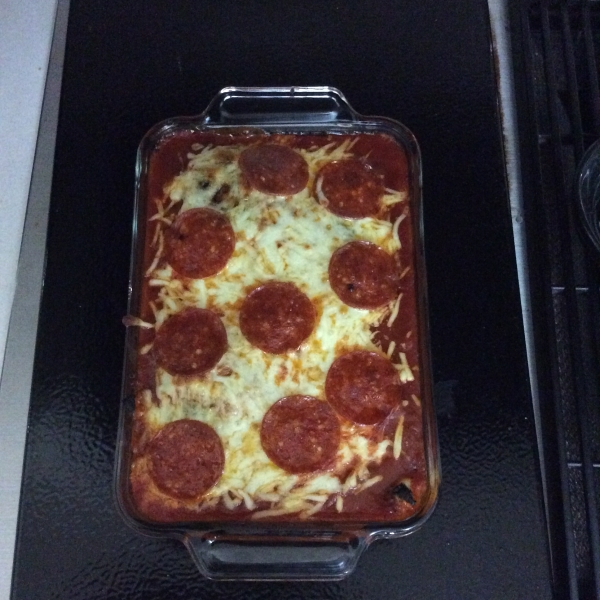 Baked Chicken Pepperoni