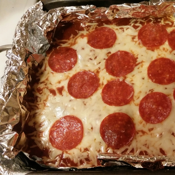 Baked Chicken Pepperoni
