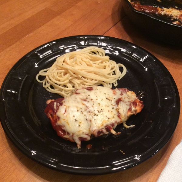 Baked Chicken Pepperoni