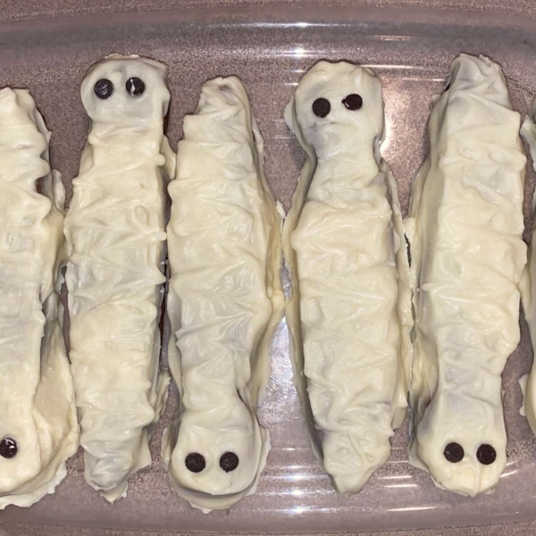 Halloween Mummy Cookies