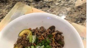 Korean Ground Beef Stir-Fry