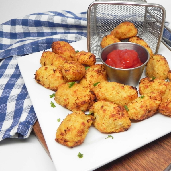 Air Fryer Spaghetti Squash Tots