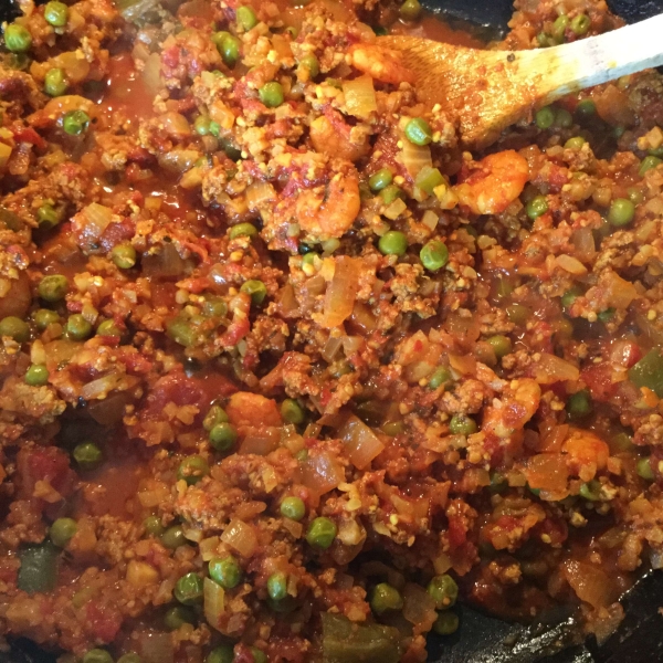 Mexican Paella with Cauliflower Rice