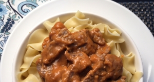 Russian Beef Stroganoff