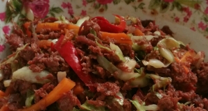 Beef Tip Salad Topping