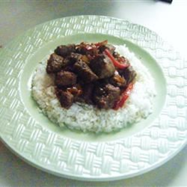 Beef Tip Salad Topping