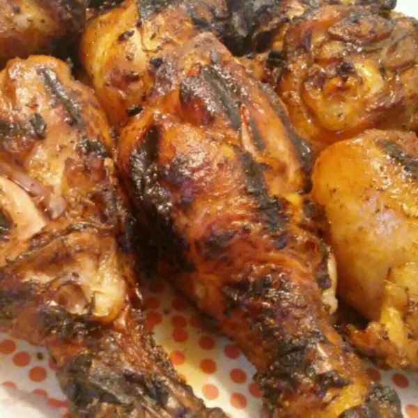 Grilled Teriyaki Beer Chicken