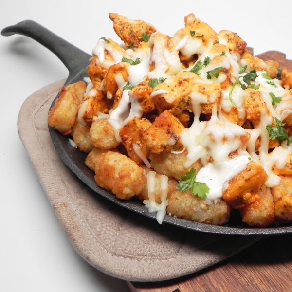 Buffalo Chicken Totchos