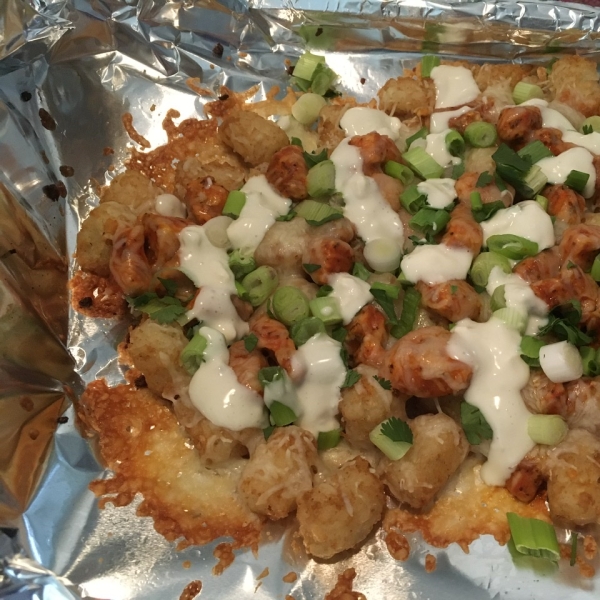 Buffalo Chicken Totchos
