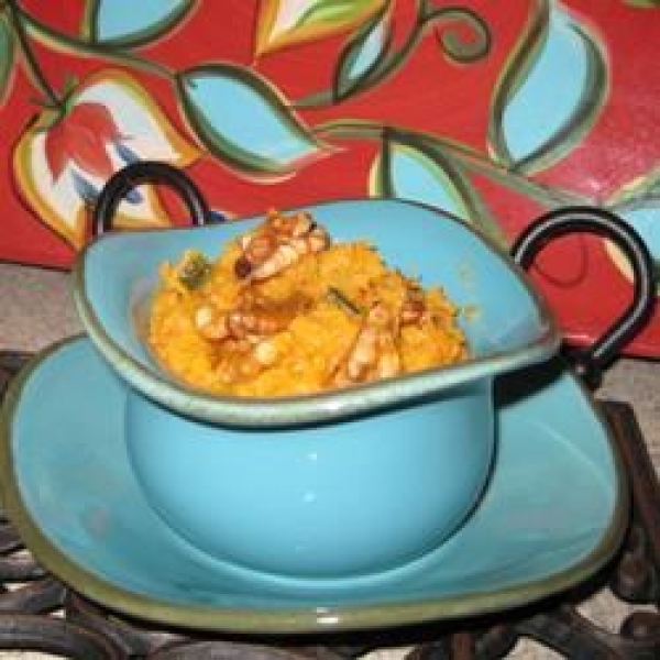 Mashed Jalapeno-Cilantro Sweet Potatoes