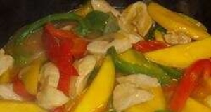 Stir-Fried Mango Chicken