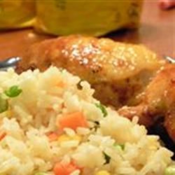 Grilled Chicken with Spicy Mango Glaze