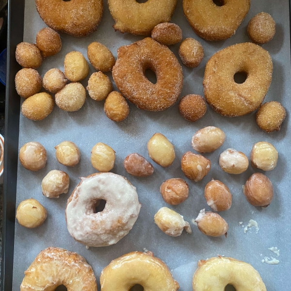Crispy and Creamy Doughnuts
