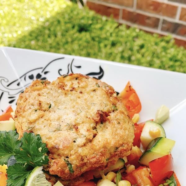 Air Fryer Salmon Cakes