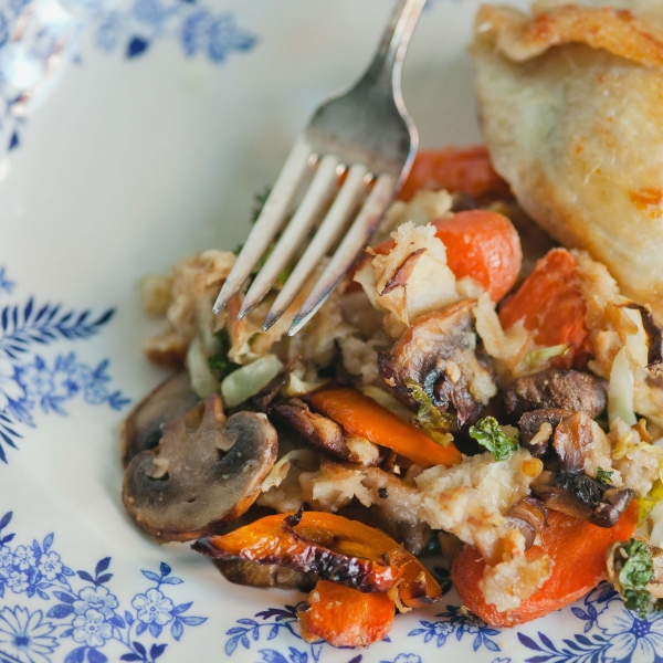 Vegetable and Farfel Kugel