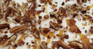 Pumpkin Caramel Bourbon Poke Cake