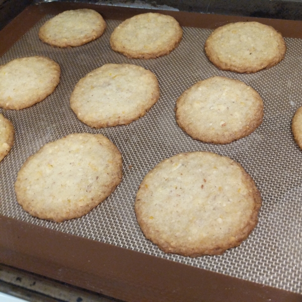Glazed Orange Spice Cookies