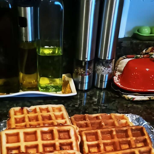Tender and Easy Buttermilk Waffles