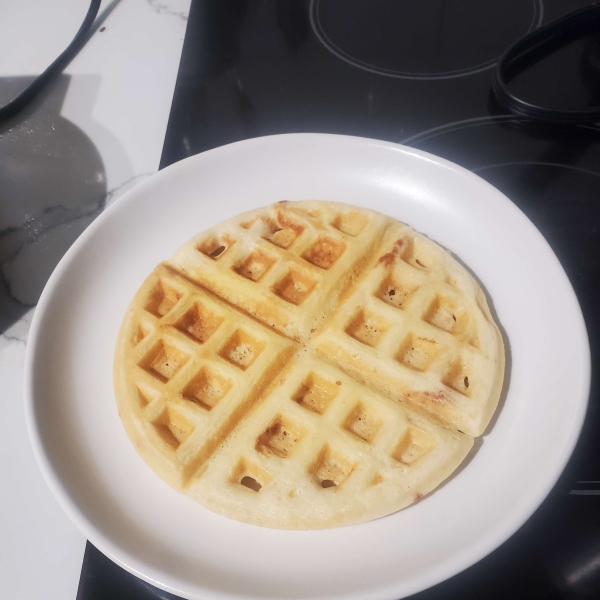 Tender and Easy Buttermilk Waffles