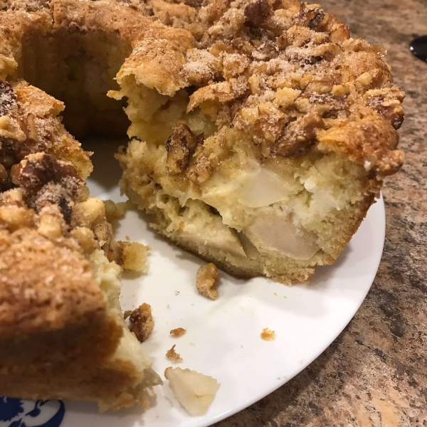 Apple Cream Cheese Coffee Cake