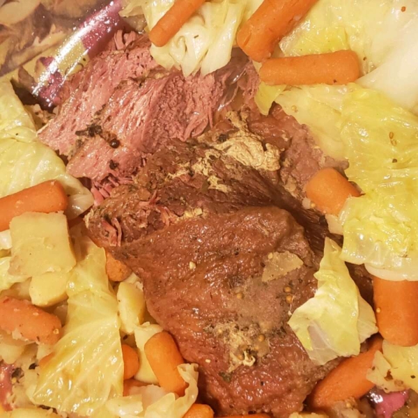 Dutch Oven Corned Beef and Cabbage