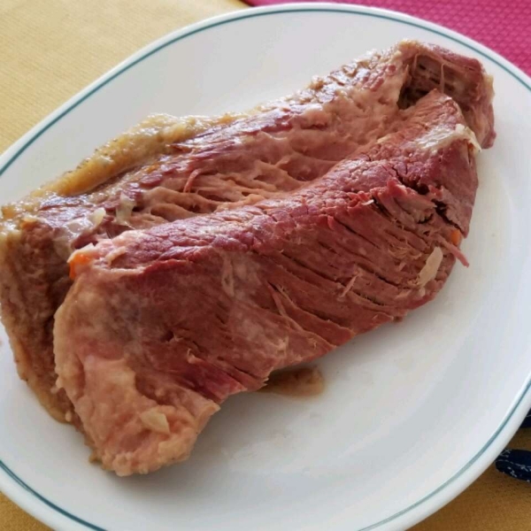 Dutch Oven Corned Beef and Cabbage