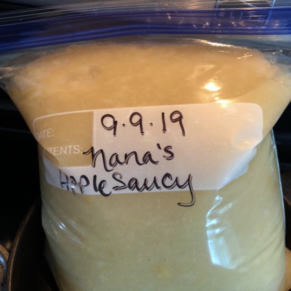 Applesauce for the Freezer