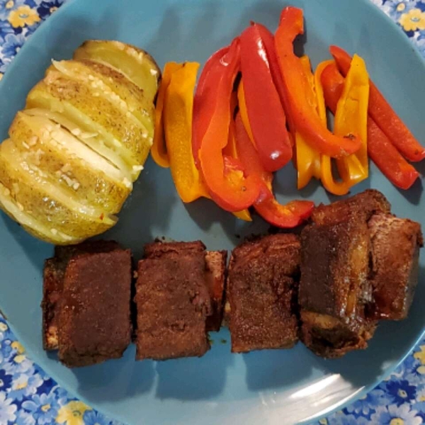 Grilled BBQ Short Ribs with Dry Rub