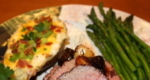 Bison Tenderloin with Cherry-Onion Chutney