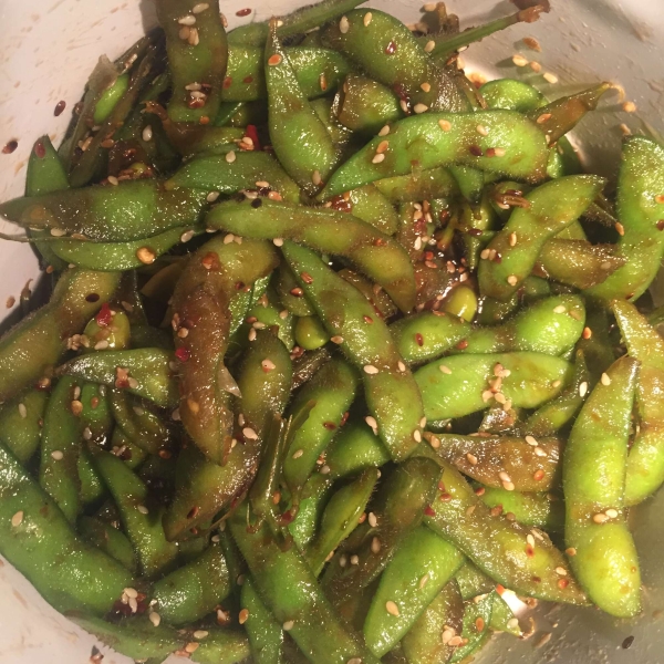 Szechuan Edamame (Soy Beans)