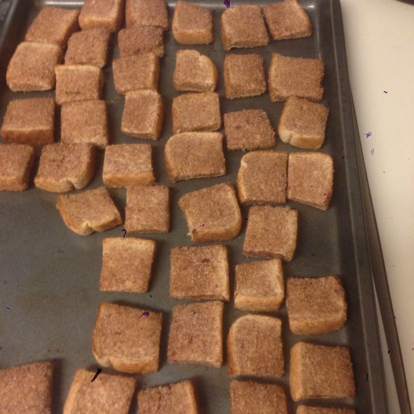 Cinnamon Croutons