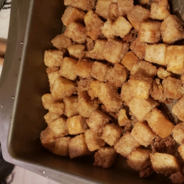 Cinnamon Croutons