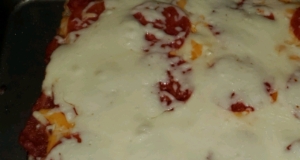 Rice Crust for Pizza