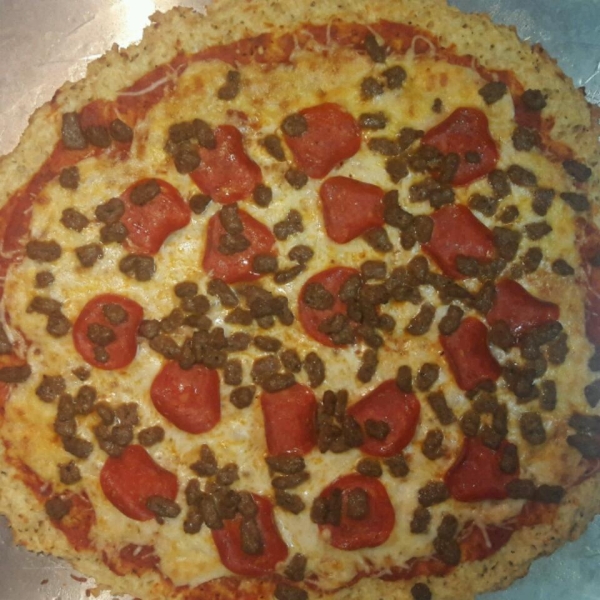 Rice Crust for Pizza